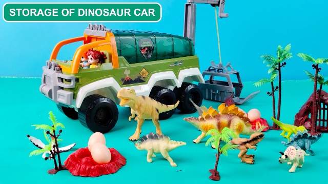 Dinosaur Car Truck Toys for Boys 3-6 Years with Music and Growl Preschool Toys Toddler Gifts for 3-6 Years Kids - image 2 of 10