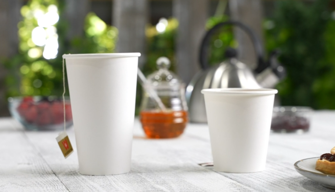 Comfy Package Small Paper Cups 3 Oz Disposable Cups for Espresso