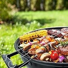 Arctic Monsoon Grill Topper Accessories, BBQ Grill Tools Grilling Utensils  - Black - Bed Bath & Beyond - 18151375