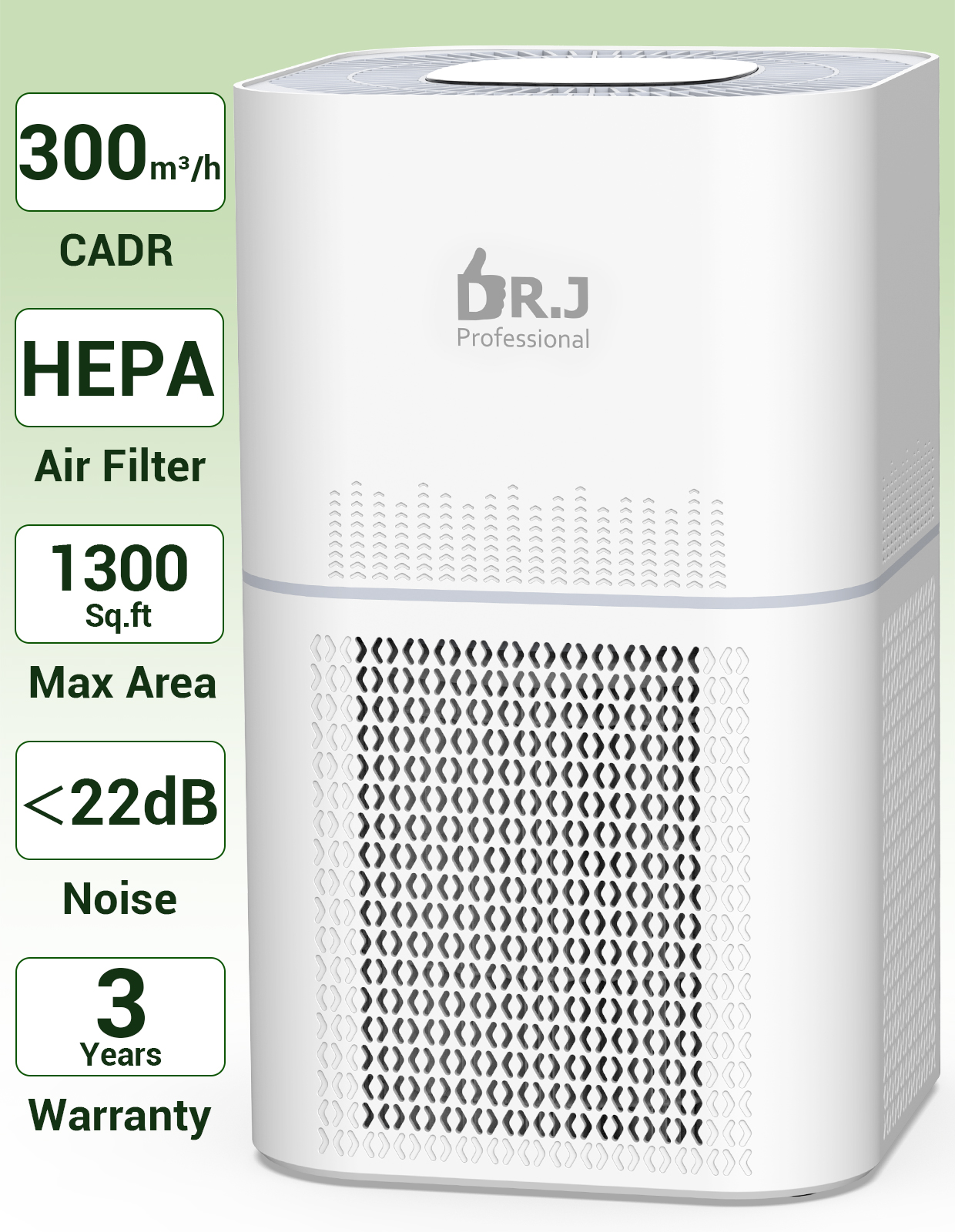 Purificateur d'air ARCHOS - Modèle 15 - Filtration HEPA H14 - 85 m³/h -  Blanc - Cdiscount Bricolage