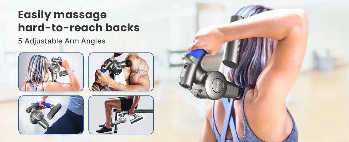 RENPHO R4 Pro Percussion Muscle Massage Gun for Athletes Muscle Relax 