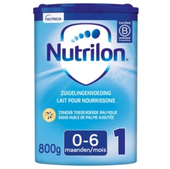 Nutrilon 1 Zuigelingenmelk Baby 0-6 maanden Flesvoeding 800g B-Corp