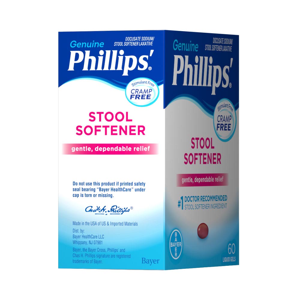 Phillips'® Stool Softener Liquid Gels