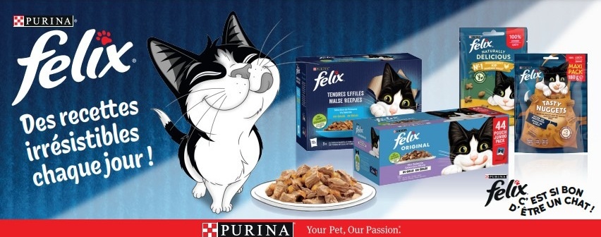 FELIX® Alimentation et friandises pour chats fûtés