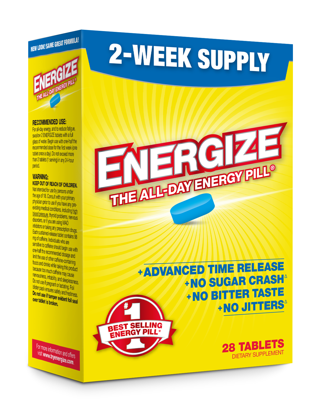 Energy Boost 250 x 200mg Caffeine Tablets Slimming! 