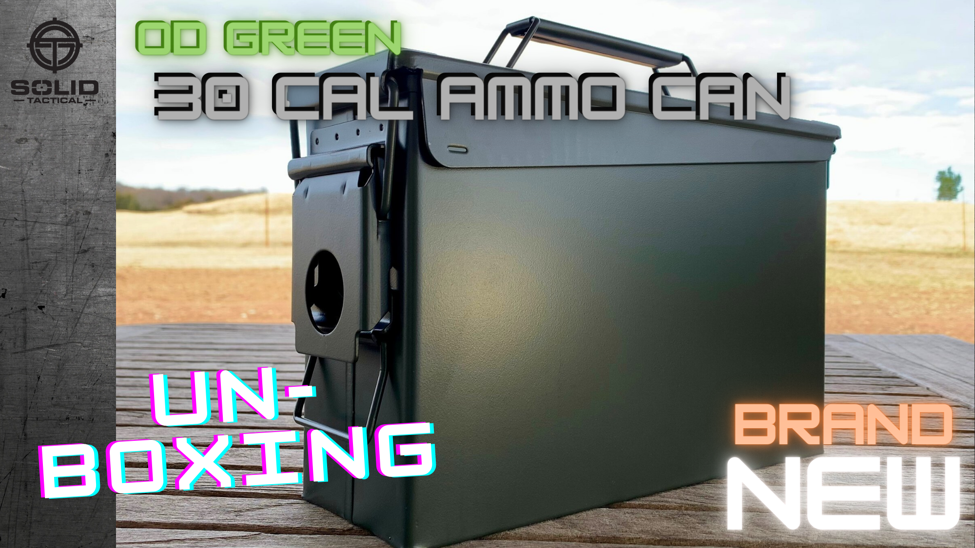 6 pack - New M19A1 30 cal Ammo Cans