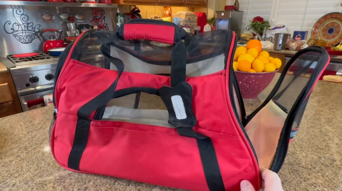 Paws & Pals Soft-Sided Airline Approved Travel Pet Carrier