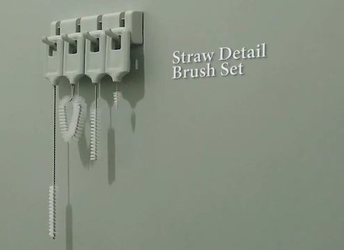 9.4 inches Flexible Cleaning Brush 5 Pieces — STRAWTOPIA