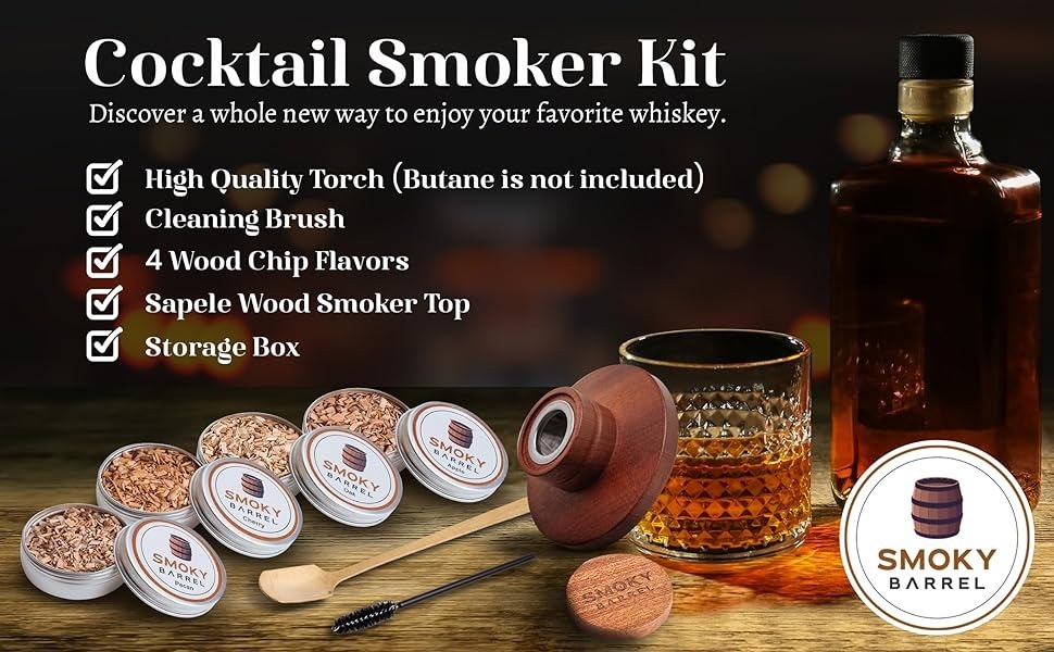 Smoky Cocktail Smoker Kit V4.0 (PREORDER)