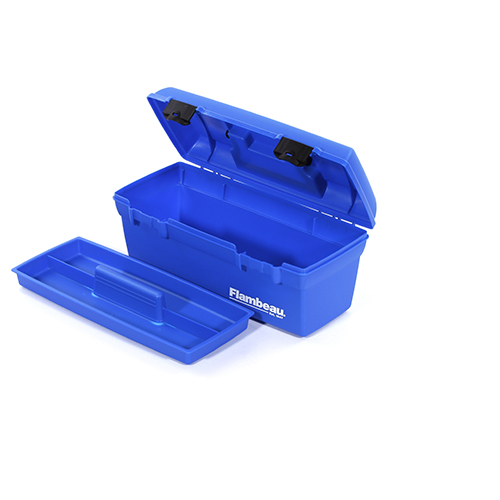 Flambeau Outdoors 6009TD Lil' Brute Fishing Tackle and Gear Box with  Lift-Out Tray, Blue - Walmart.com - Walmart.com
