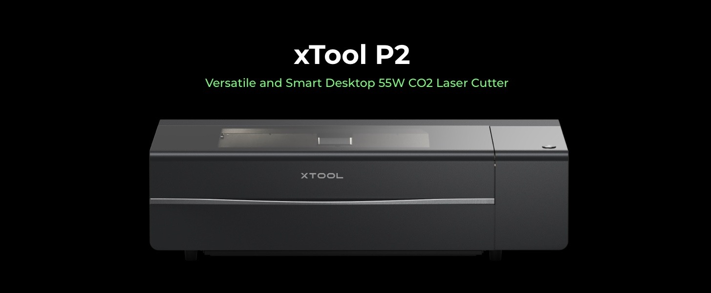 xTool P2 CO2 Laser Engraver - 55W