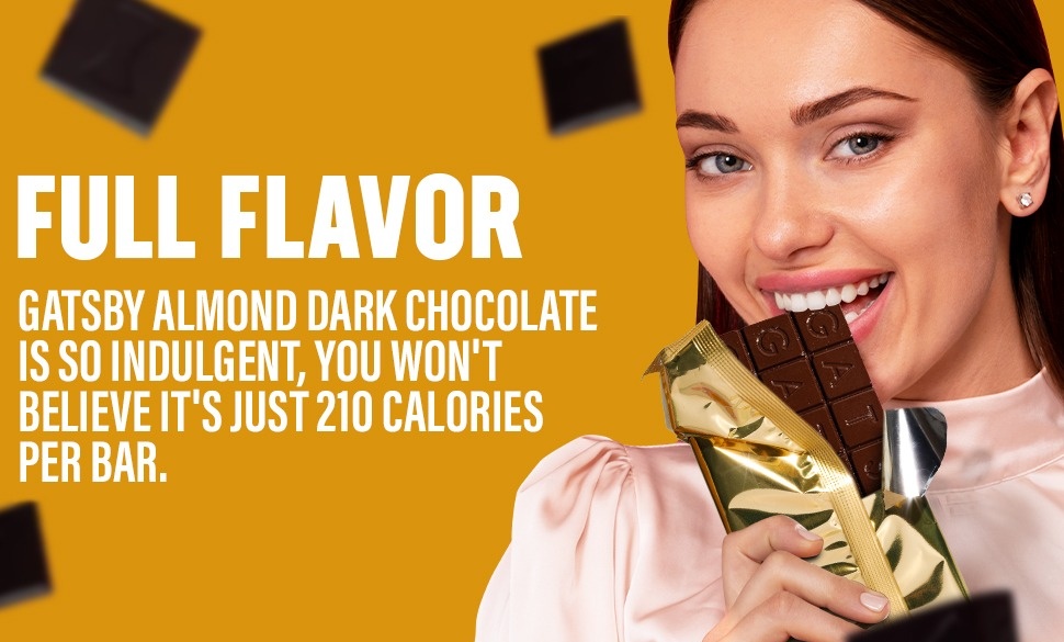 Gatsby Chocolate - Guilt Free Low-calorie Chocolate - Mamacita On