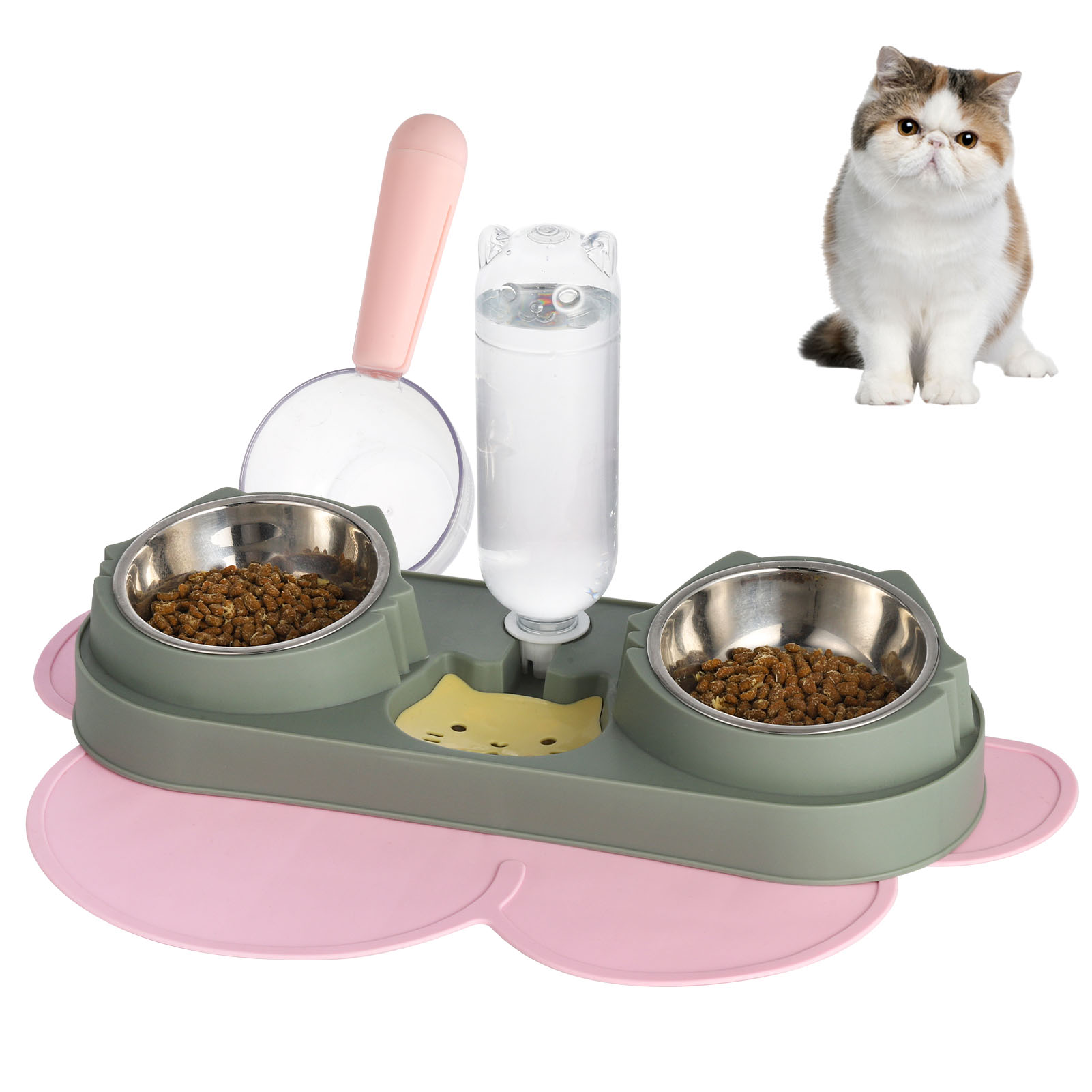 Raised cat dishes retailer