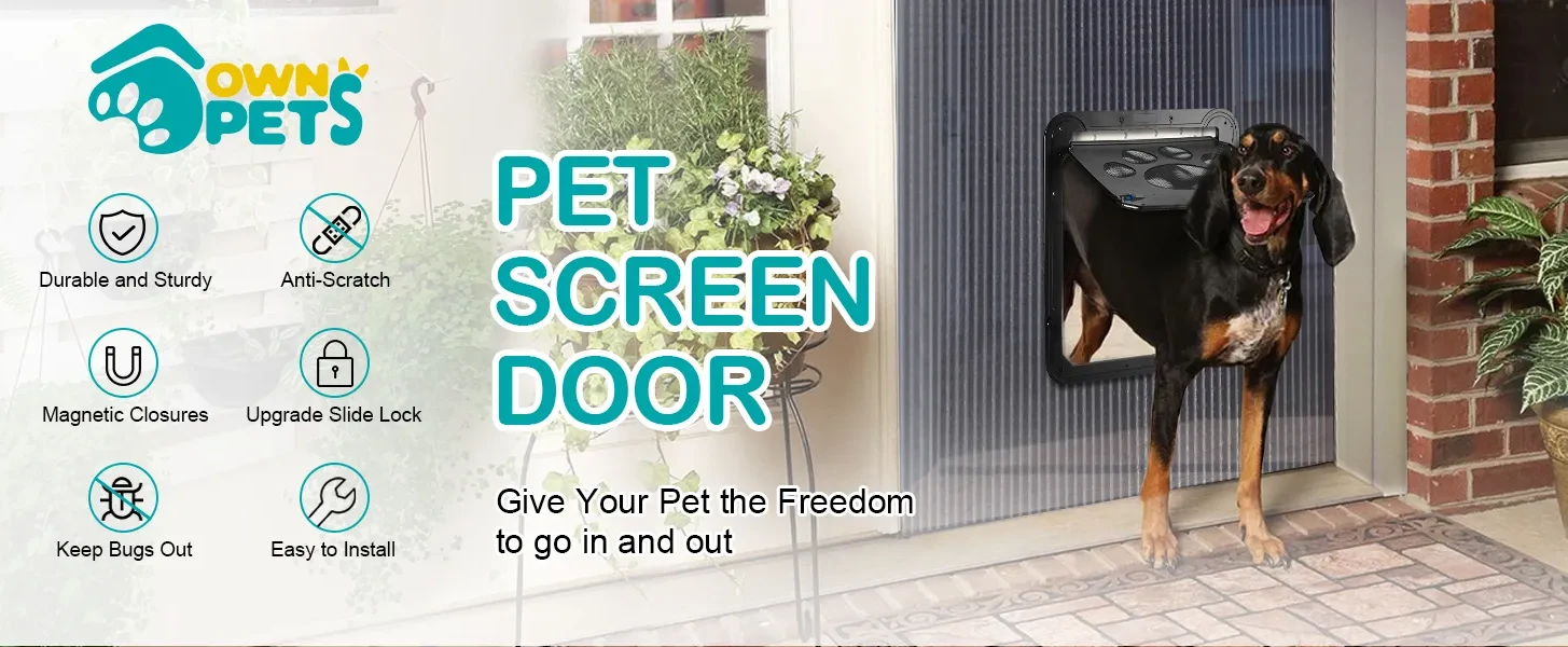 Apartment dog outlet door