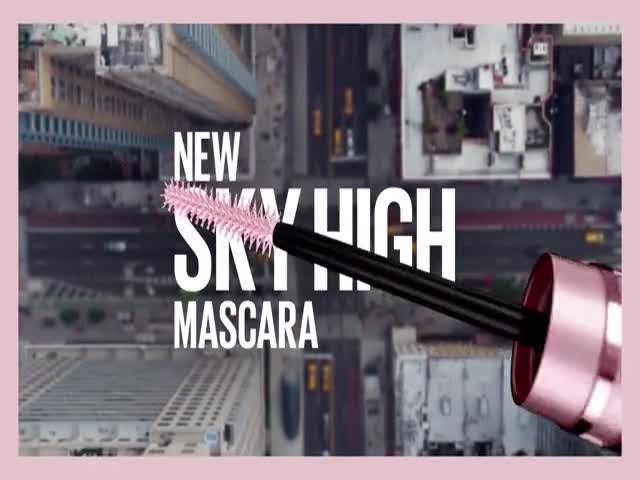 Maybelline Lash Sensational Sky High Washable Mascara, True Brown 