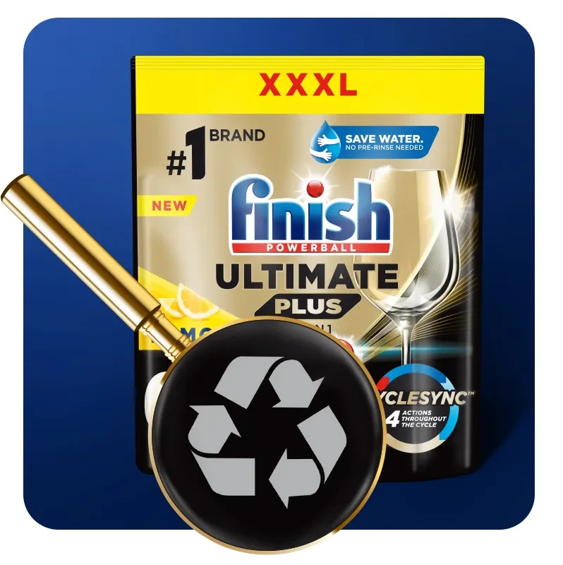 FINISH Ultimate Plus Kapsułki do zmywarki Lemon 62 szt. 1 szt 