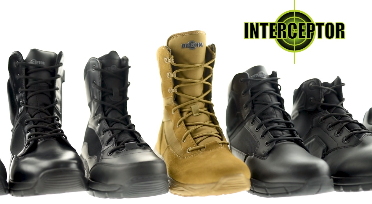 interceptor steel toe boots