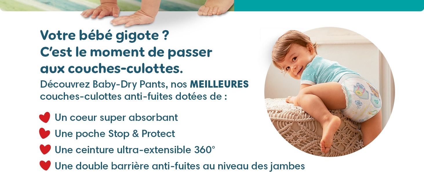 Maintien 360° : S’adapte au ventre de votre bébé pour aider à éviter les bâillements et les fuites