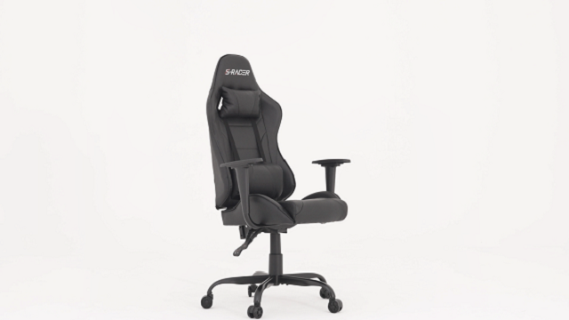 Symple Stuff Ergonomic Racing Gaming Chair With Head Cushions And  Adjustable Armrest Red