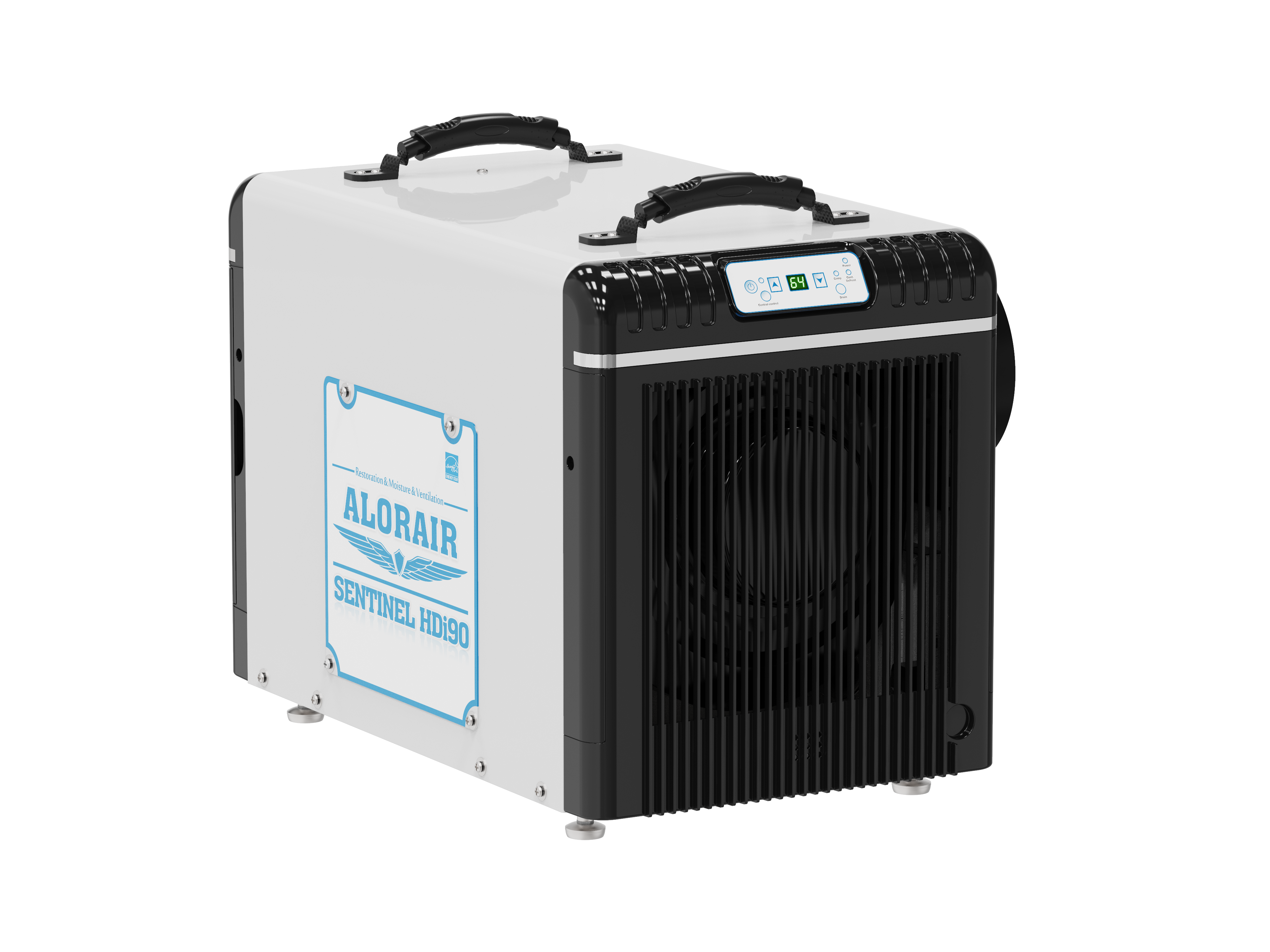 AlorAir Sentinel HDi65 Basement/Crawlspace Commercial Dehumidifier 120 –  FactoryPure