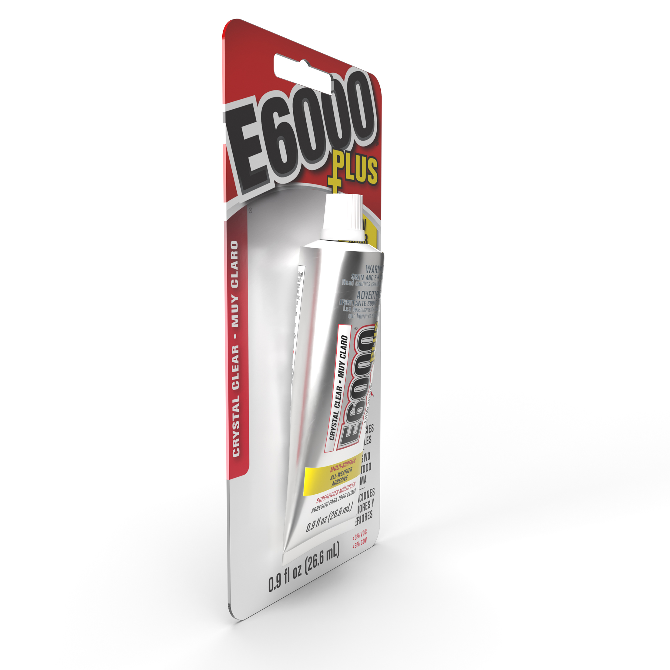 E6000 Plus Adhesive 0.9 or 1.9 Oz No Odor 