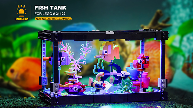 LIGHTAILING Led Light Kit for Legos 31122 Creator Fish Tank Building ...