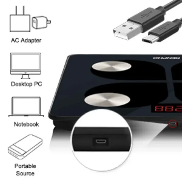Elis Smart Body Scale (USB Rechargeable) – RENPHO US