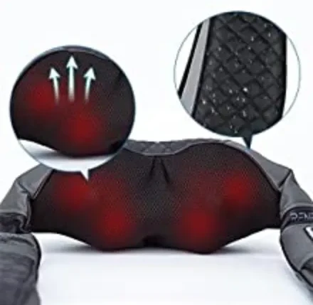 INSHUEY FSA Neck Massager with Heat for Neck Pain Fatigue Relief FSA or HSA  Eligible,Electric Pulse …See more INSHUEY FSA Neck Massager with Heat for
