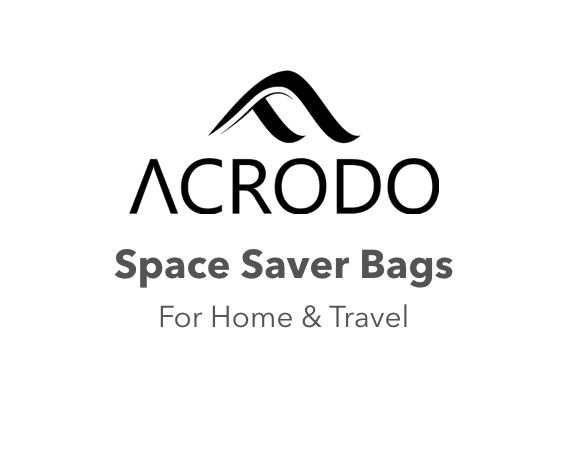 Acrodo Compression Bags Storage and Travel Space Saver Roll-Out Air  (10-Pack)