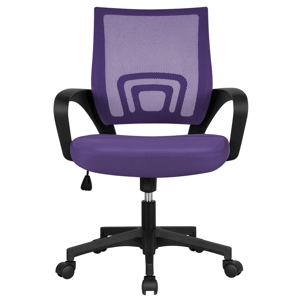 Purple mesh office deals chair