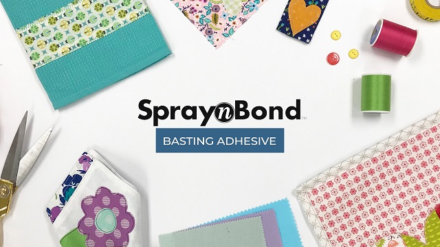  SpraynBond Quilt Basting Adhesive Spray - 7.2 oz & Lite Iron-On  Adhesive Value Pack, 17 Inches x 5.25 Yards