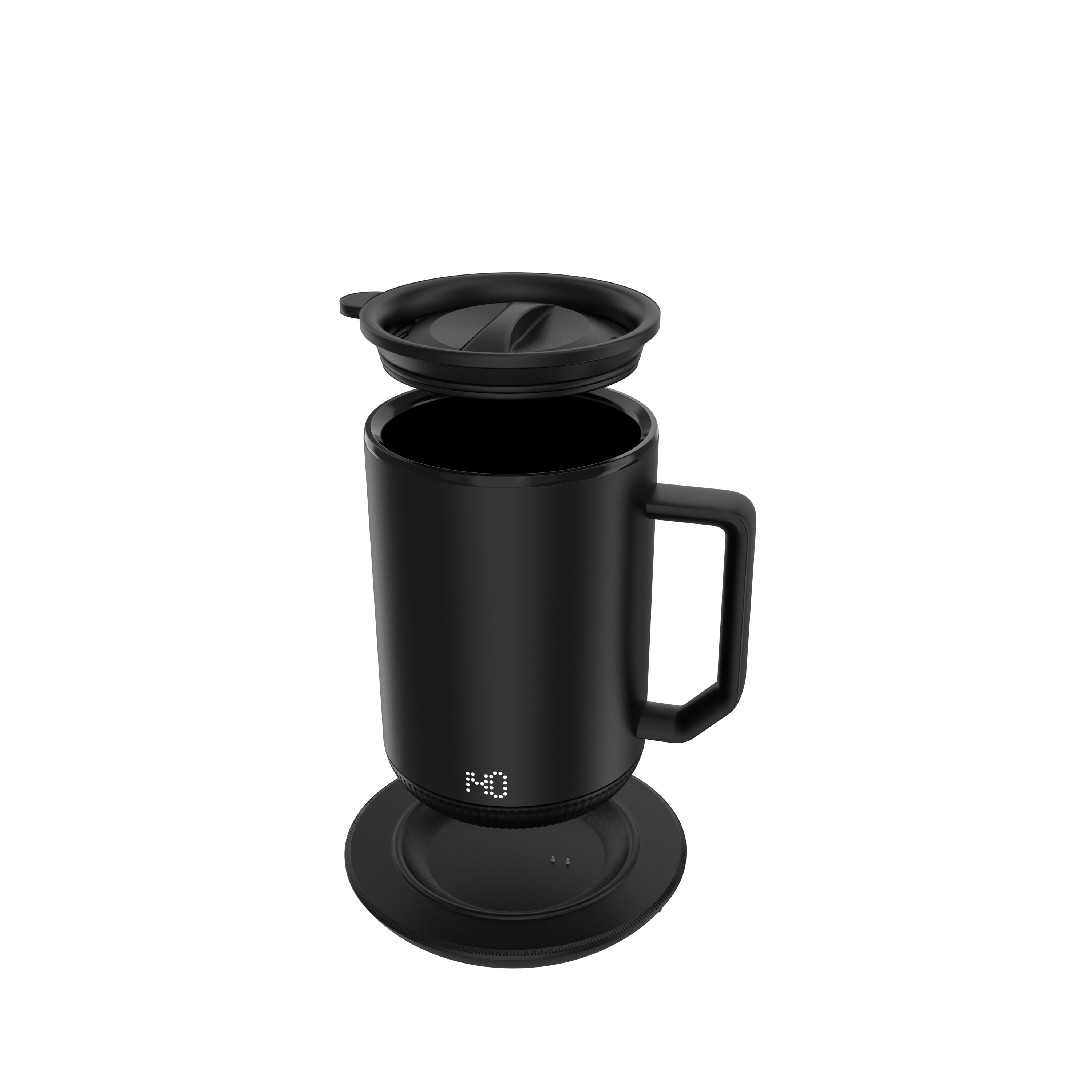 ionMug & Charging Coaster, 12oz. Stainless Steel Self Heating Coffee Mug  with Lid, 3.5 x 3.5 x 5 - Walmart.com in 2023