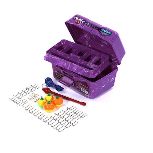 purple tackle box