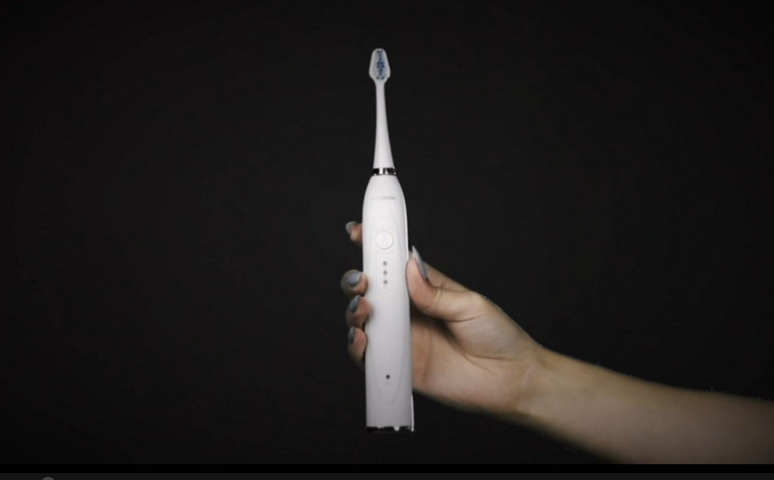 Aquasonic Electric ToothBrush Duo Series with 10 DuPont Brush Heads & 2 Travel Cases - image 2 of 7
