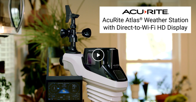 AcuRite Iris High-Definition Direct-to-Wi-Fi Display (with Lightning  Detection Option)