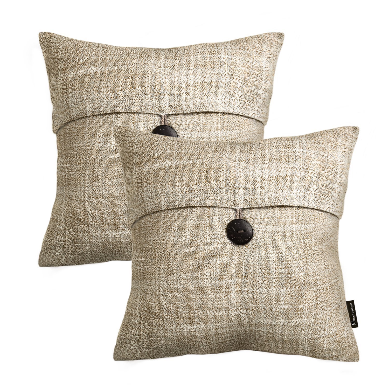 Trinity Boho Donut Tufted Chenille Decorative Throw Pillow Covers, 18 X 18  Inches : Target