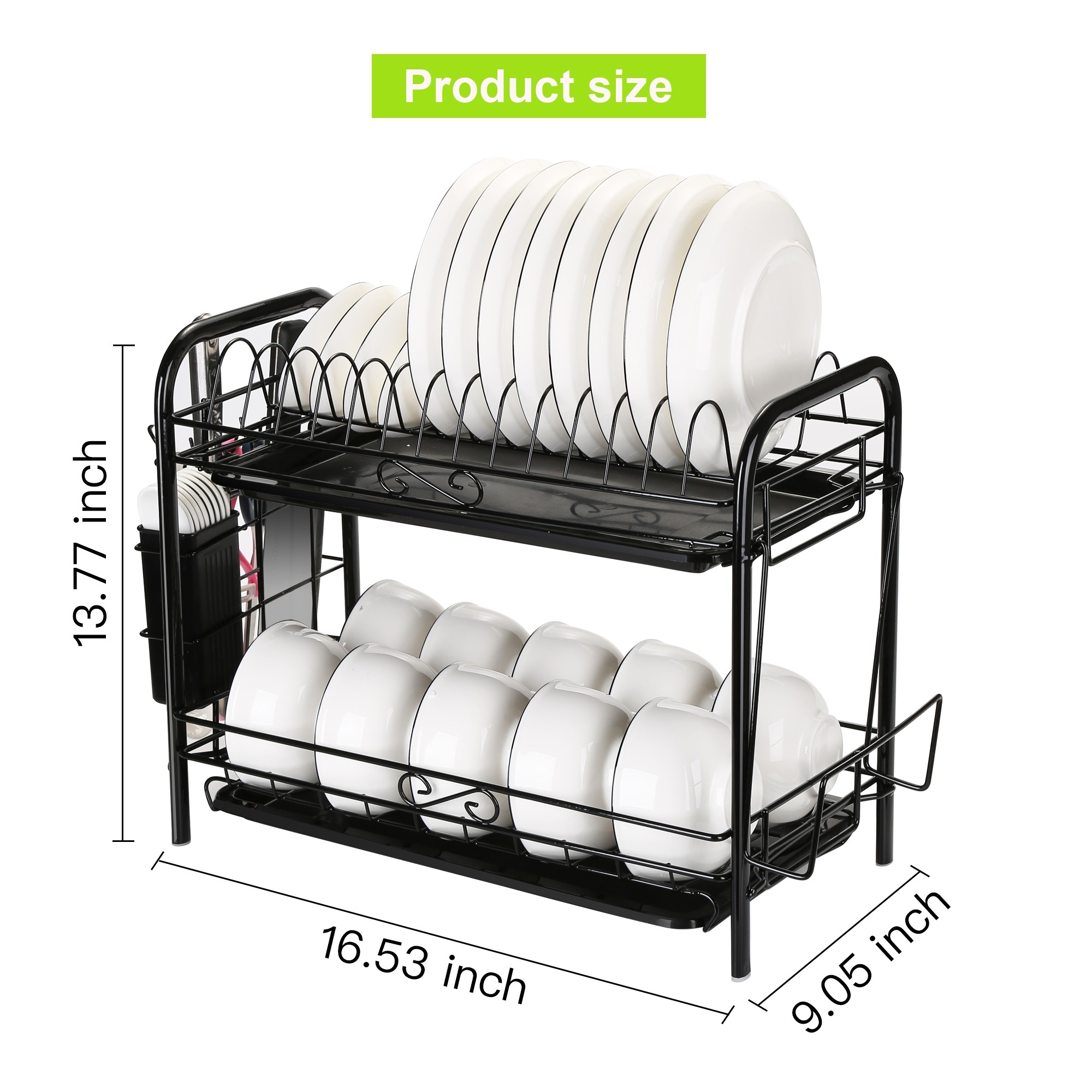 Canned Food Organizer - Two Tier Space Saver