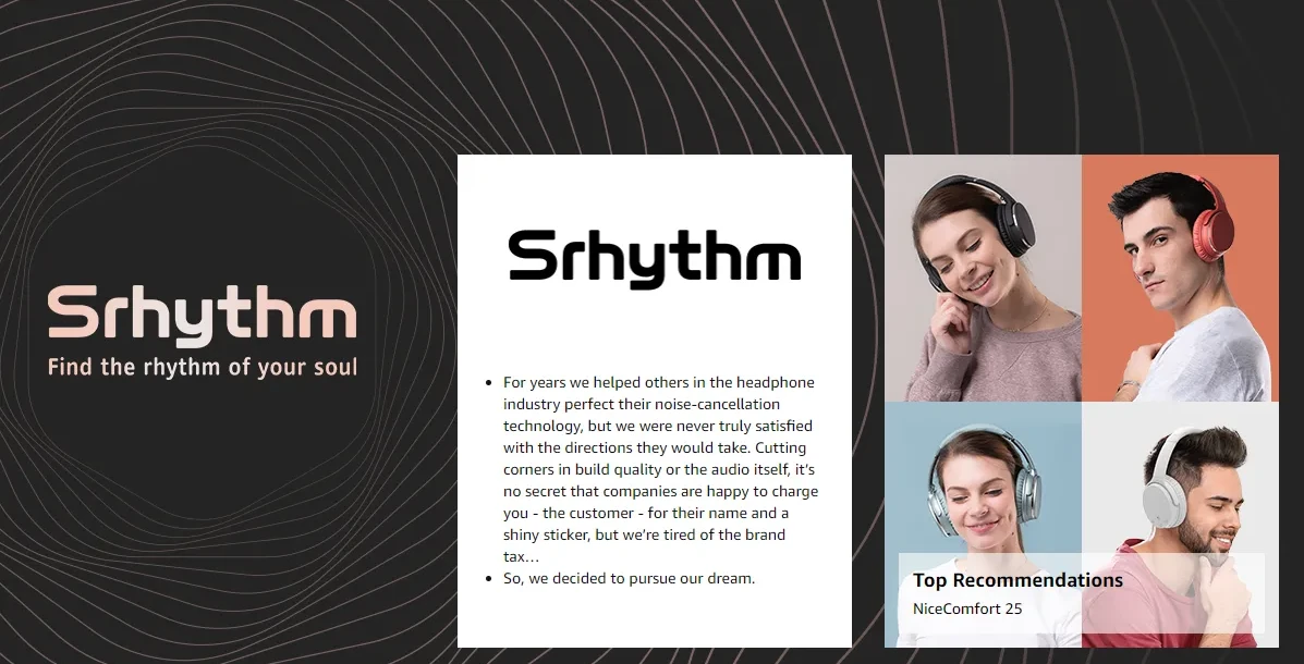 Srhythm NC25 Active Noise Cancelling Headphones for Sale in Reston, VA -  OfferUp