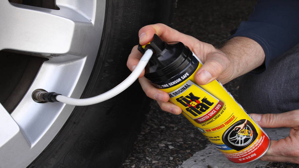 Fix-a-Flat Large Tire Aerosol Inflator and Sealer, 20 Ounce