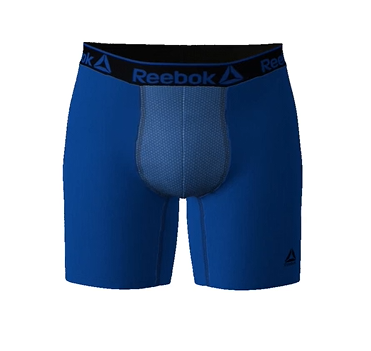 Reebok Men's Pro Series Performance Long Leg Boxer Brief, 7.5-Inch, 3-Pack - image 2 of 10