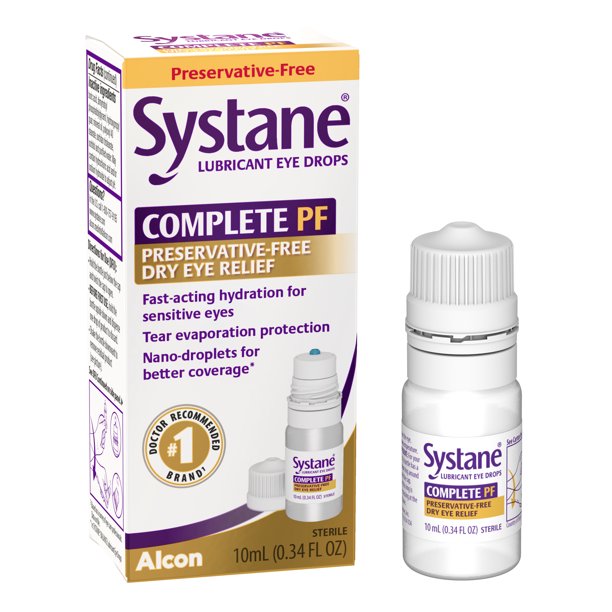 Systane Complete Preservative Free Lubricant Eye Drops Twin Pack ...