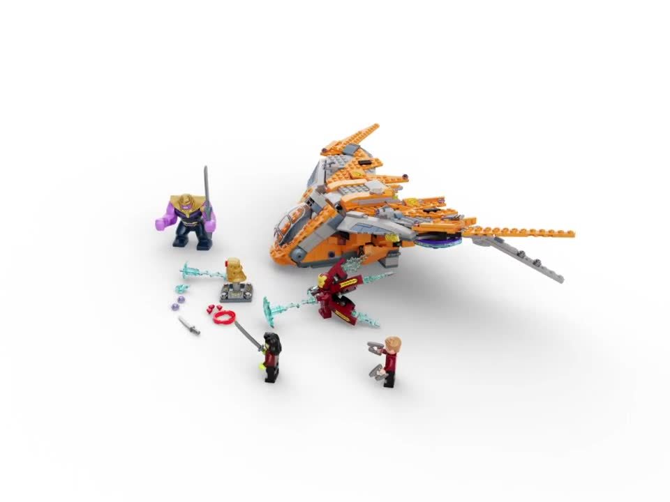 LEGO 76107 Super Heroes 674 piece Thanos Ultimate Battle Building Kit for Kids - image 2 of 8