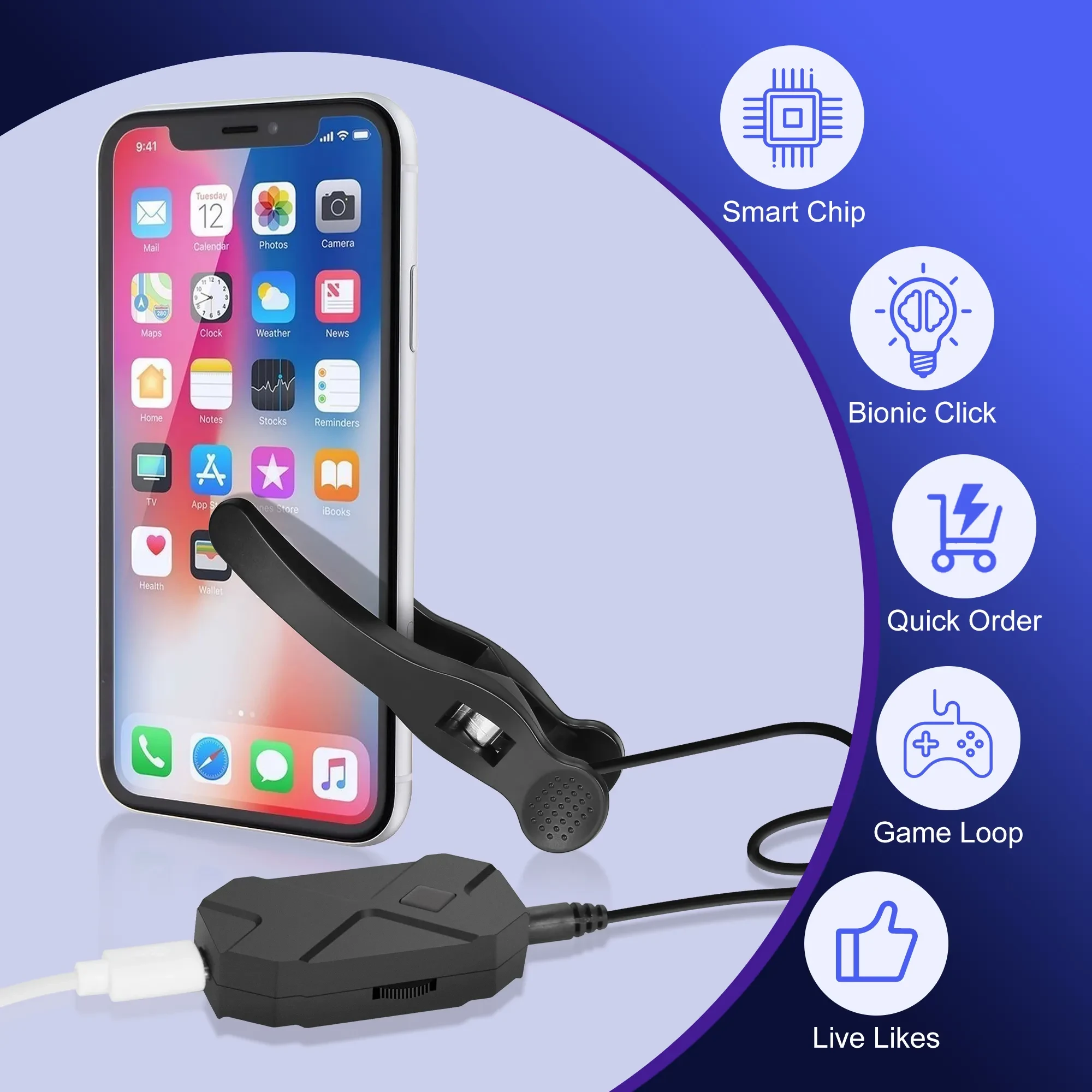 Autoclicker Phone  Auto Clicker - Battery Accessories & Charger