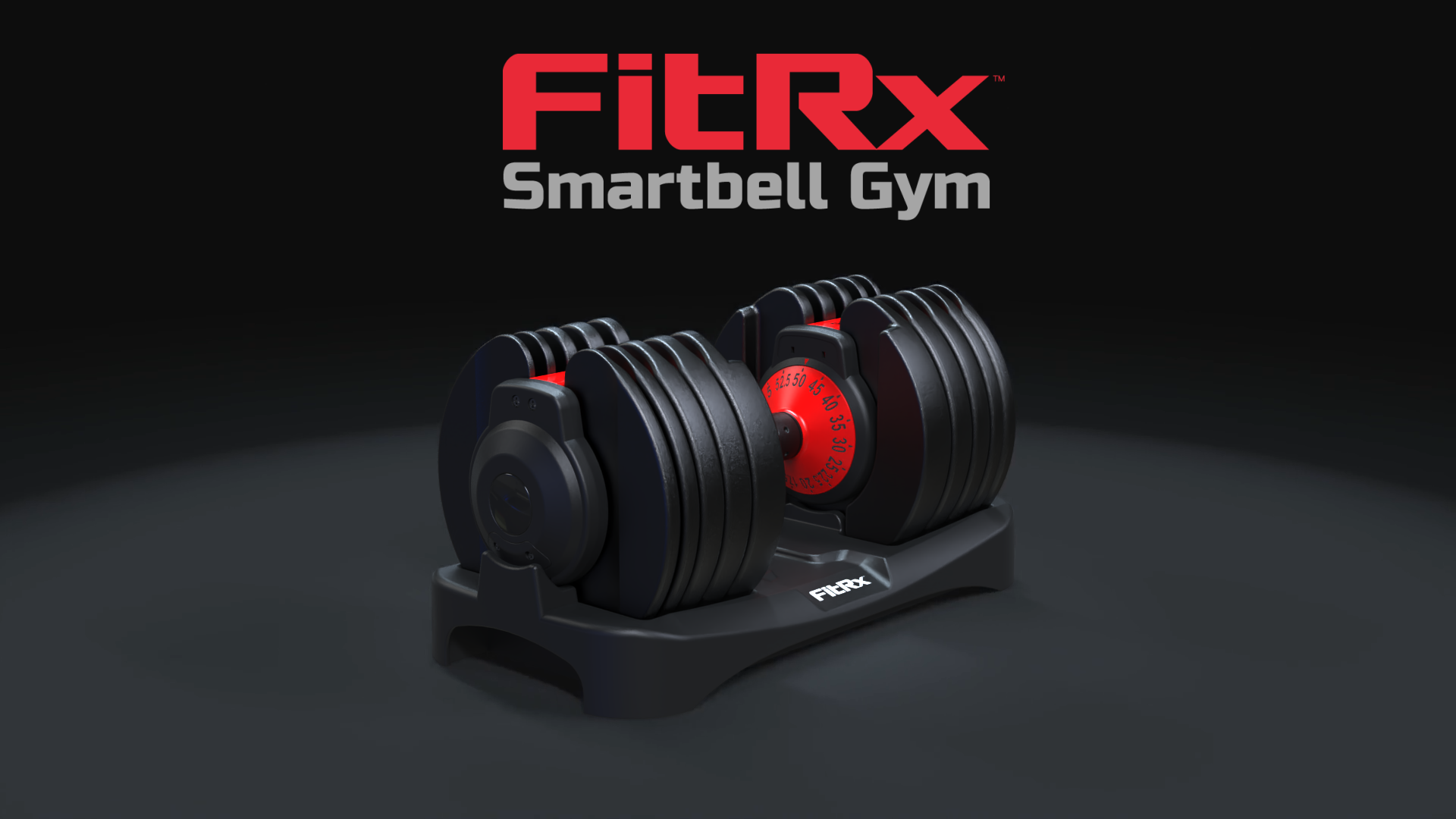 FitRx SmartBell, Quick Select Adjustable Dumbbell, outlet 5-52.5 Lb.