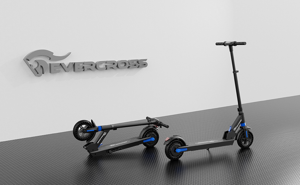 øst kaustisk Cordelia EVERCROSS Electric Scooter - 8" Tires, 350W Motor up to 15 MPH & 12 Miles,  3 Speed Modes & Foldable - Walmart.com