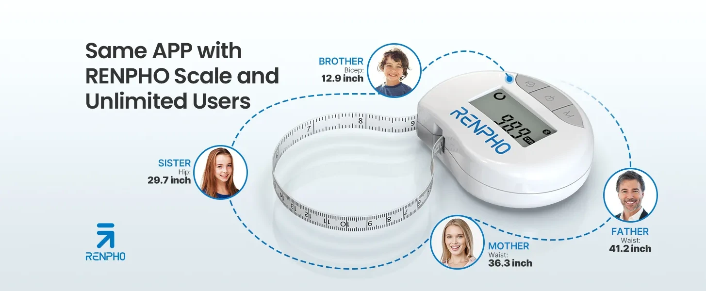 Smart Bluetooth Body Measurement Tape – VIVUS Health Store