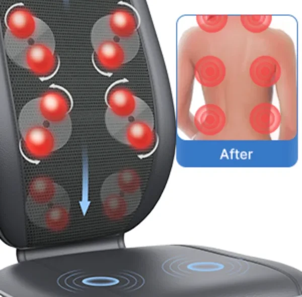 RENPHO Neck & Back Massage Cushion - S-Shaped - Black on Vimeo