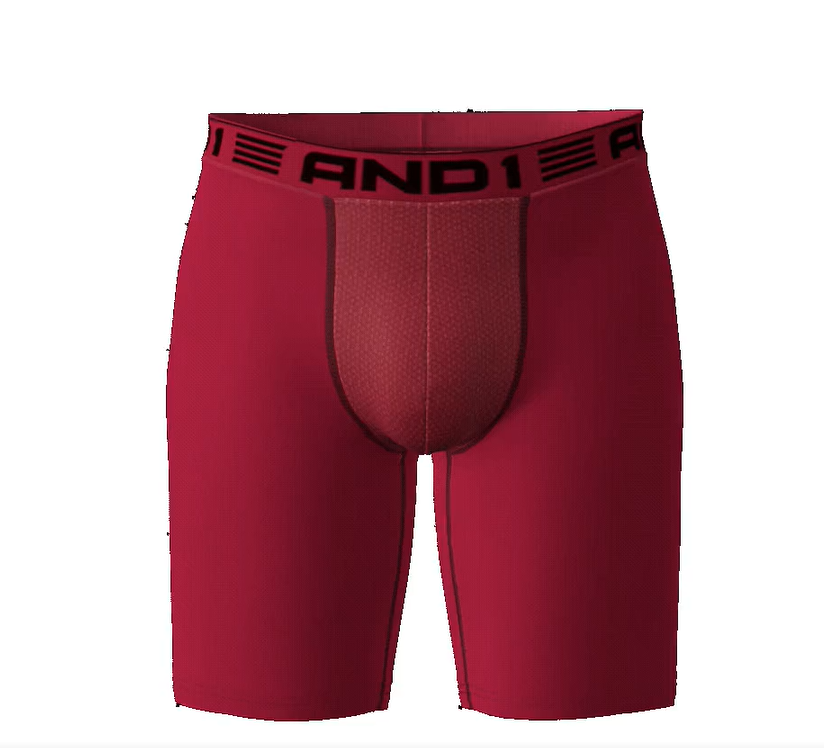 AND1 Blue/Red/Black 6 Pack ProPlatinum Performance Boxer Briefs :  : Clothing, Shoes & Accessories