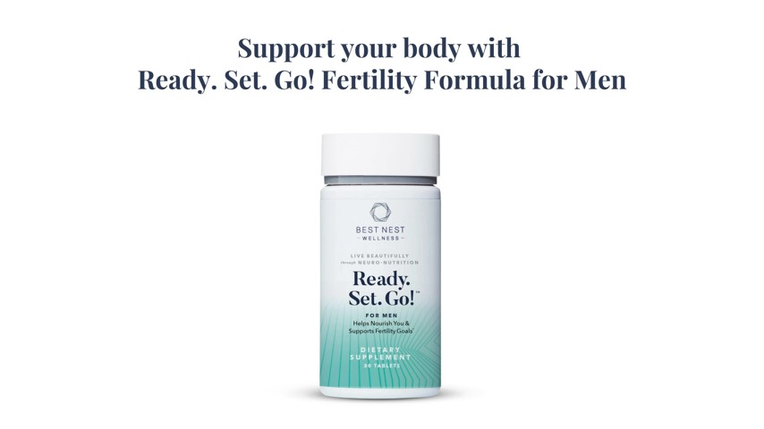 Best Nest Wellness Ready Bird Fertility Supplement For Men 3 In 1