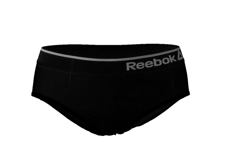 Reebok Women's Underwear - Plus Size Seamless Hipster Briefs (6